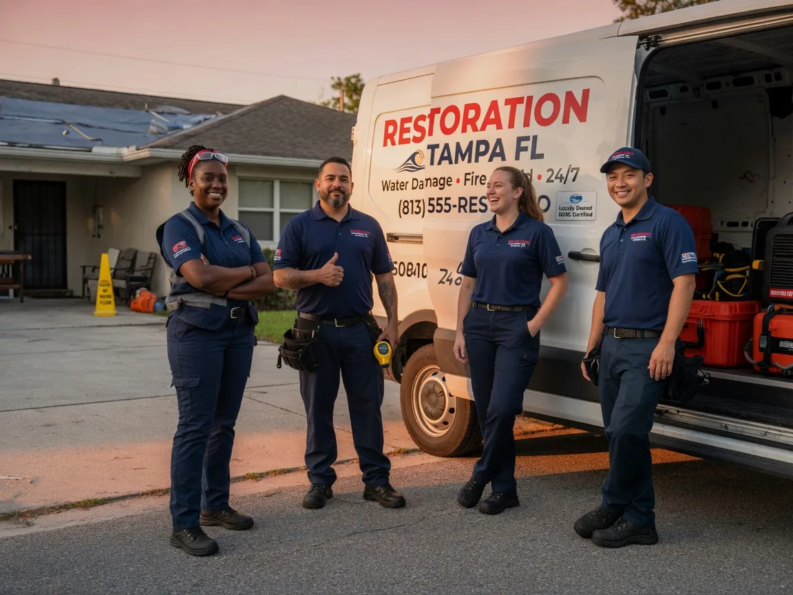 Water Damage Restoration company in New London, WI