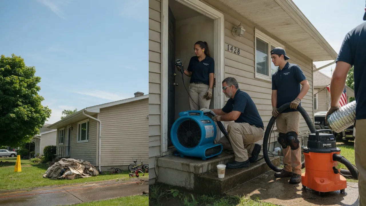 Water Damage Restoration in New London, WI near me